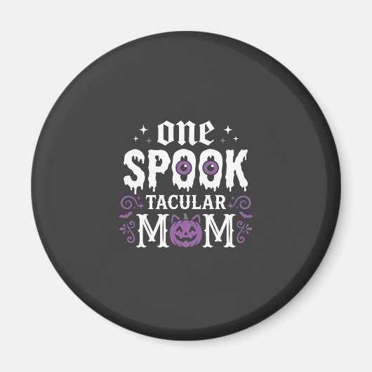 Aimant Conception de maman halloween Spooktacular_1 (Devant)