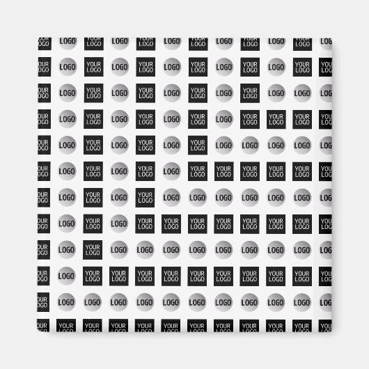 Aimant Conception de motif de logo géométrique 2 (Devant)