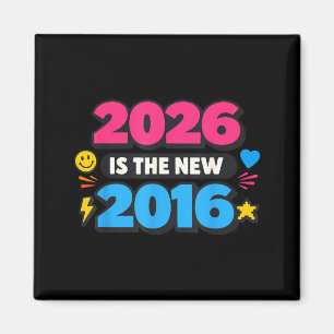 Aimant Conception de nostalgie Internet 2016 neuve 2026