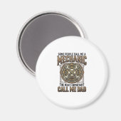 Aimant Conception de père de clé de pignon de mécanicien (Recto/Verso)