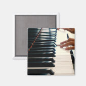 Aimant Conception de piano cool (Recto/Verso)