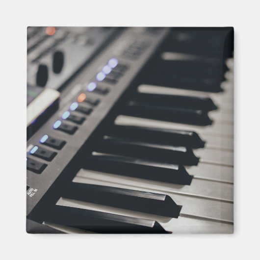 Aimant Conception de piano mignonne (Devant)