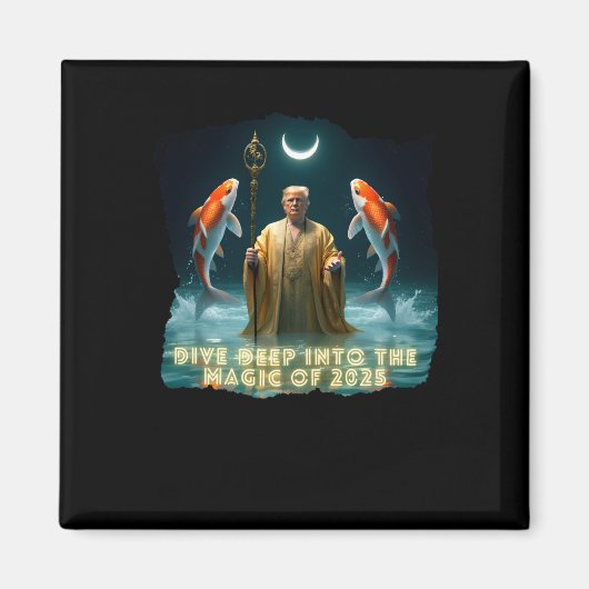 Aimant Conception de Pisces 2025 (Devant)