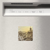 Aimant Conception de planètes d'aliens de science-fiction (In Situ (Lave-vaisselle))