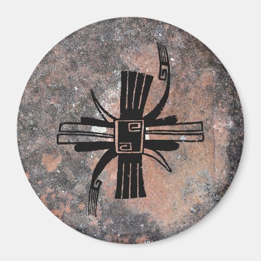 Aimant Conception de poterie Mimbres (Devant)