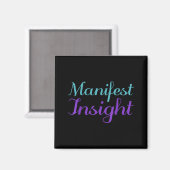 Aimant Conception de prévention du suicide Manifest Insig (Recto/Verso)