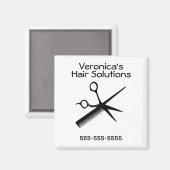 Aimant Conception de salon de beauté (Recto/Verso)