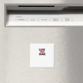 Aimant Conception de style créatif Love You More (In Situ (Lave-vaisselle))