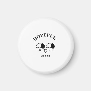 Aimant Conception de typographie minimaliste Hopeful Wrec