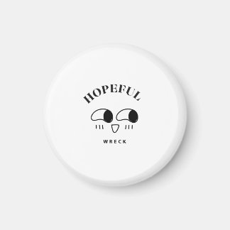Aimant Conception de typographie minimaliste Hopeful Wrec