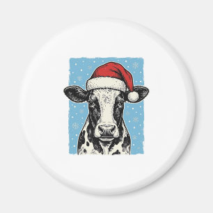 Aimant Conception de vecteur de chapeau de Père Noël de v
