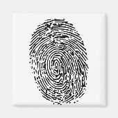 Aimant Conception d'empreintes digitales (Devant)