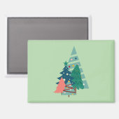 Aimant Conception des Evergreens (Recto/Verso)