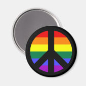 Aimant Conception des signes arc-en-ciel (Recto/Verso)