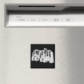 Aimant conception des touches de clavier de piano (In Situ (Lave-vaisselle))