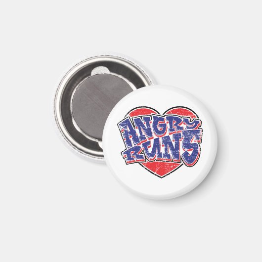 Aimant Conception des ventilateurs Angry Runs v2 (Recto/Verso)