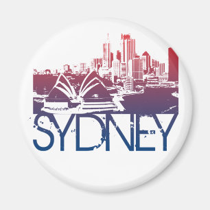 Aimant Conception d'horizon de Sydney
