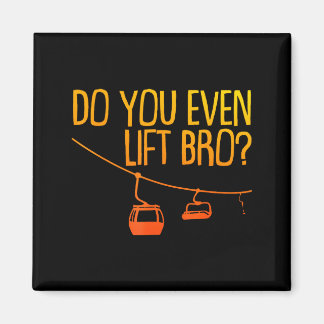 Aimant Conception drôle de ski snowboard pour hommes femm