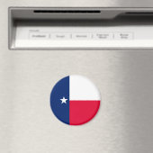 Aimant Conception du drapeau de l'État du Texas (In Situ (Lave-vaisselle))