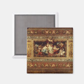 Aimant Conception du rideau de l'opéra de Dresde (Recto/Verso)