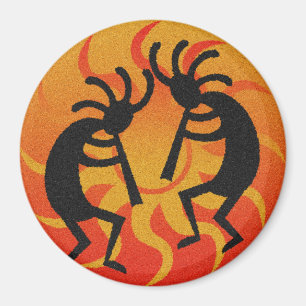 Aimant Conception du sud-ouest Sun tribal Kokopelli