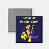 Aimant Conception du Surf à pédales (Recto/Verso)