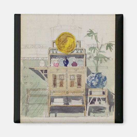 Aimant Conception d'un tableau de bord, c.1860s-les année (Devant)