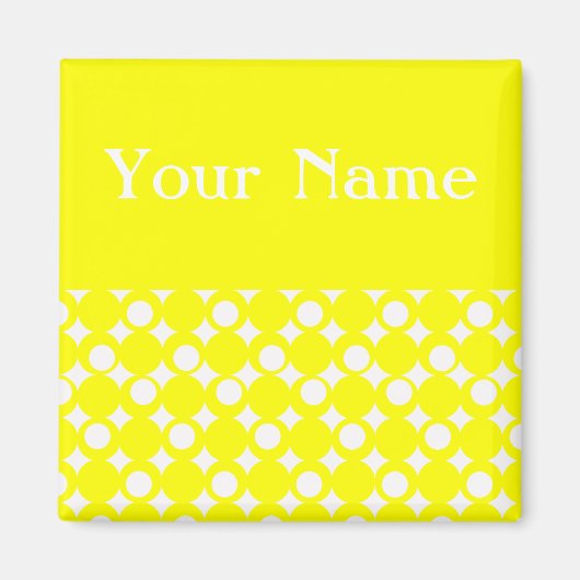 Aimant Conception d'une balle jaune mod @ Emporio Moffa (Devant)