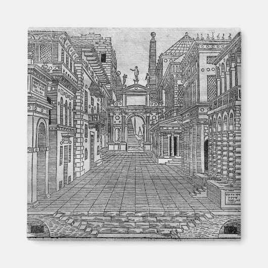 Aimant Conception d'une scène tragique (Devant)