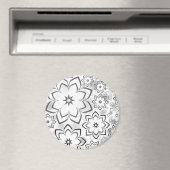 Aimant Conception Florale 11 (In Situ (Lave-vaisselle))