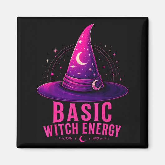 Aimant Conception graphique de Halloween drôle énergie de (Devant)