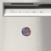 Aimant Conception Motif vintage Paisley sans faille (In Situ (Lave-vaisselle))