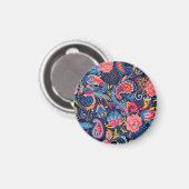 Aimant Conception Motif vintage Paisley sans faille (Recto/Verso)