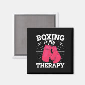 Aimant Conception Motivationnelle De Boxe Pour Les Combat (Recto/Verso)