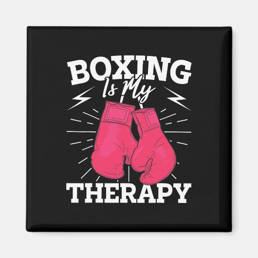 Aimant Conception Motivationnelle De Boxe Pour Les Combat (Devant)