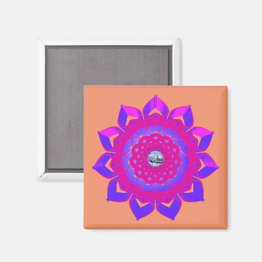 Aimant Conception mystique unique (Recto/Verso)