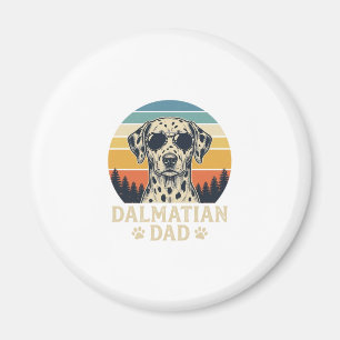 Aimant Conception Papa Dalmatien Vintage pour Amateur de 