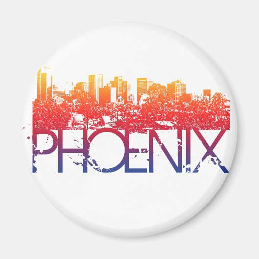 Aimant Conception Phoenix Skyline (Devant)