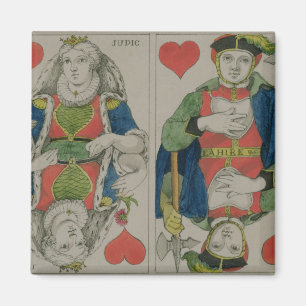 Aimant Conception pour les cartes de jeu, c.1810