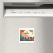 Aimant Conception rétro de résistance à la ménopause (In Situ (Lave-vaisselle))