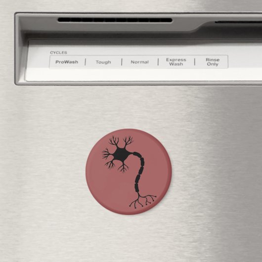 Aimant Conception simple de neurone noir (In Situ (Lave-vaisselle))