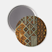 Aimant Conception Tribale Africaine Kuba (Recto/Verso)