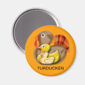Aimant Conception Turducken personnalisable (Recto/Verso)