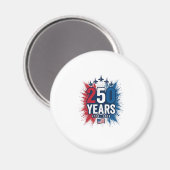 Aimant Conception vectorielle pour le 250e anniversaire d (Recto/Verso)