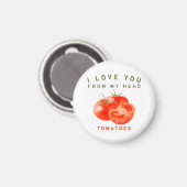 Aimant Conception Vintage des devis de tomate -  (Recto/Verso)