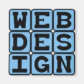 Aimant Conception Web, création de sites Web (Devant)