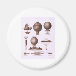 Aimant Conceptions chaudes historiques de ballon à air