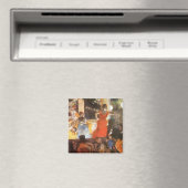 Aimant Concert Café aux Ambassadeurs par Edgar Degas (In Situ (Lave-vaisselle))