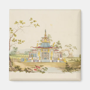 Aimant Concevez pour un temple chinois, c.1810 (stylo et