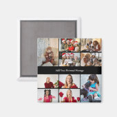 Aimant Concevez votre propre 10 photo Collage Poster (Recto/Verso)